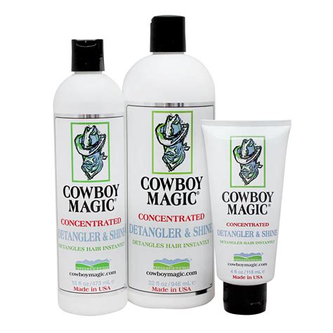 Cowboy magic hair detangler for men and women